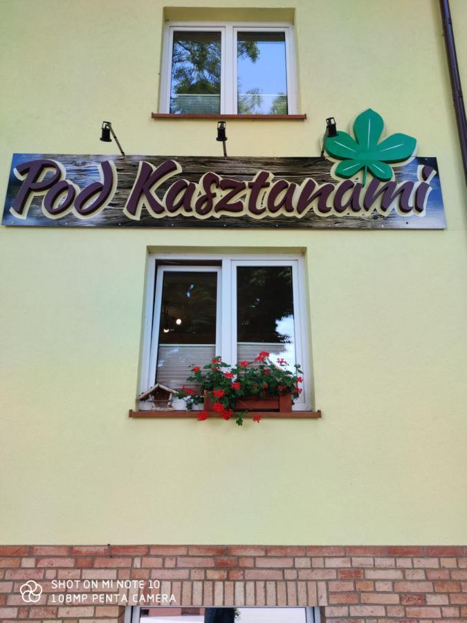 Pokoje Goscinne Pod Kasztanami Leba Exterior foto
